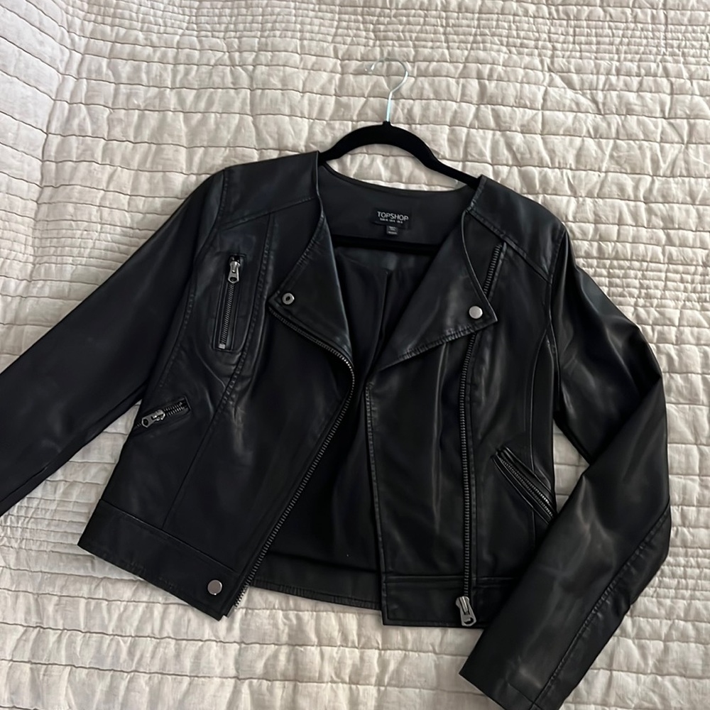Topshop Faux Leather jacket